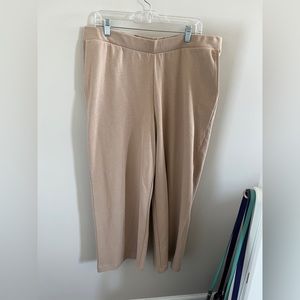 J Jill cropped wide leg pants